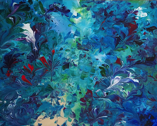 Blue Morning Foliage 02
