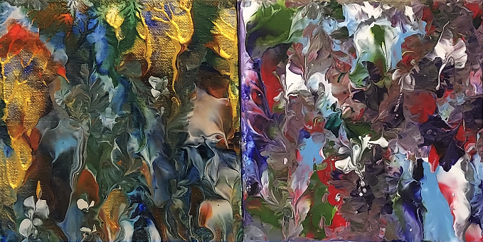 Gnome View of Lush Floral 02